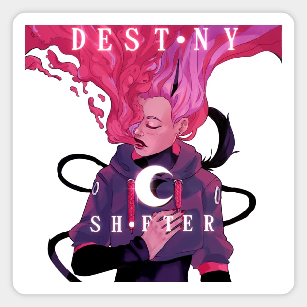 Destiny Shifter Magnet by rosywhitey